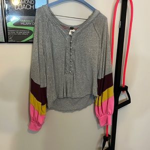 Free people size medium retro blouse